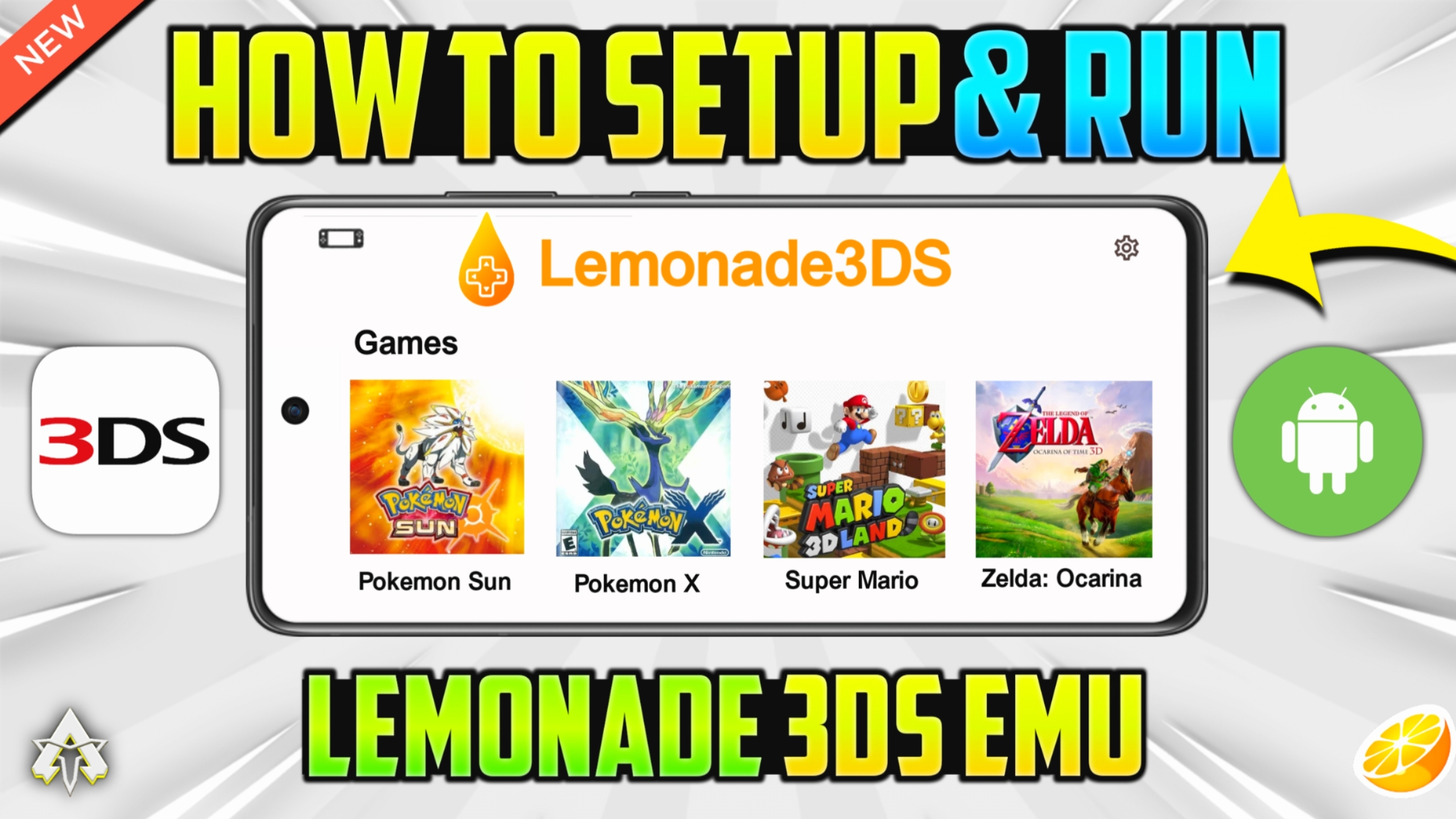 Lemonade 3DS Emulator Android Download & Setup | Full Turorial