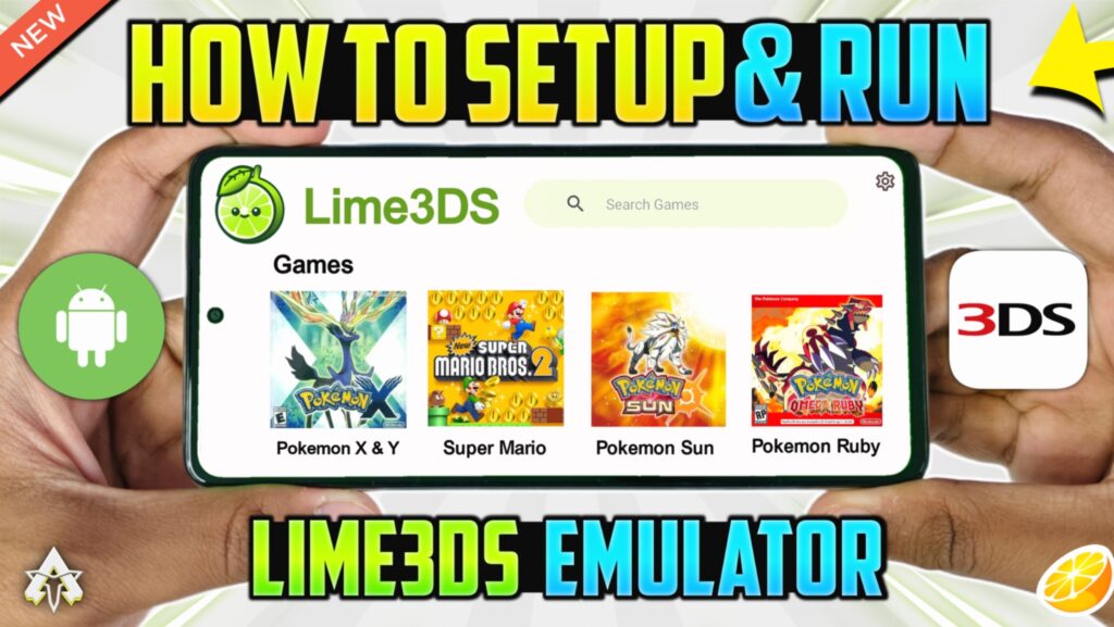 Lime3DS Emulator Download & Setup Android | New 3DS Emulator