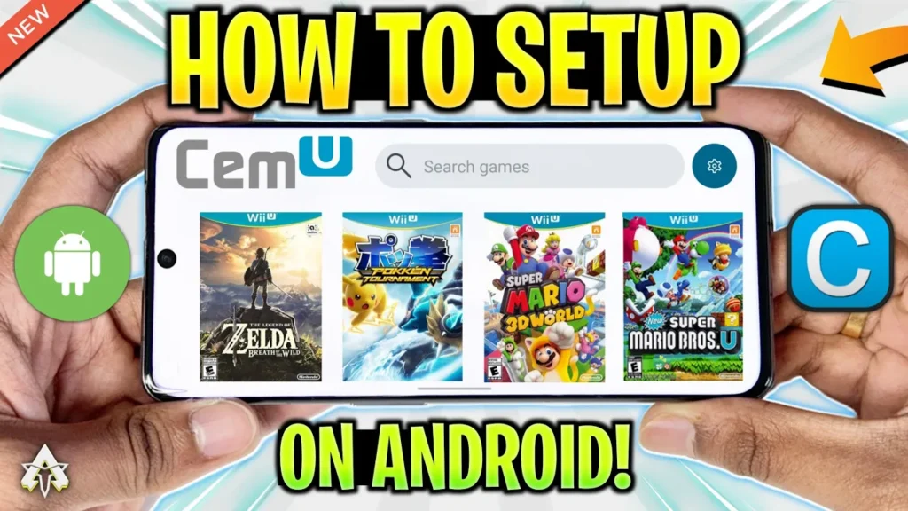 CEMU Android Download & Setup- Play Wii U Games